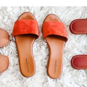 Treasure & Bond Mere Flat Slide Sandal